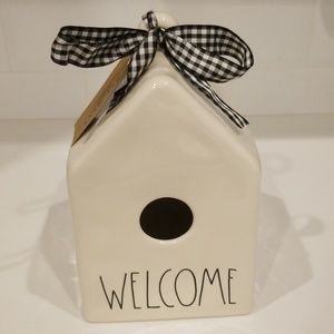 *sold* Rae Dunn Welcome Birdhouse NEW 2019